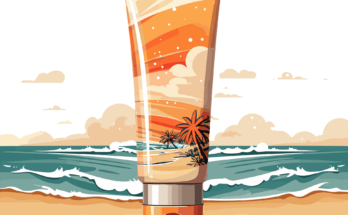 Sonnencreme-Tube